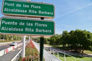 Puente de las flores Rita Barberá